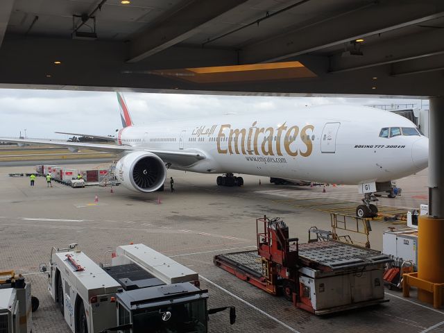 — — - View from Emirates lounge 