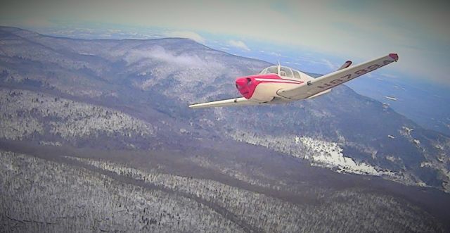 Beechcraft 35 Bonanza (N8789A) - Stills from a flight over snow covered Catskill Mts.br /a rel=nofollow href=http://vimeo.com/113181086https://vimeo.com/113181086/a