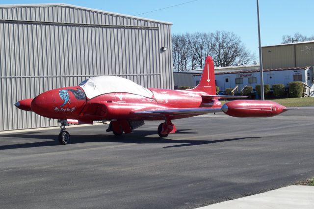 Lockheed T-33 Shooting Star (N99184) - 08 Jan 2009