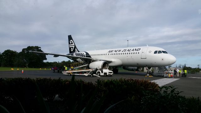 ZK-OJG — - Air New Zealand Airbus A320-232 ZK-OJG at Norfolk Island on 9 May 2017