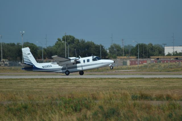 Rockwell Turbo Commander 690 (N108SA) - Landing KFSD - 7-20-12