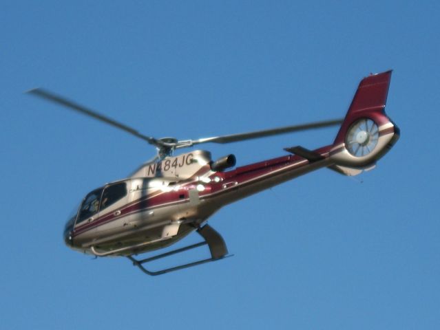 Eurocopter EC-635 (N484JG) - LIFTING OFF FROM FULLERTON
