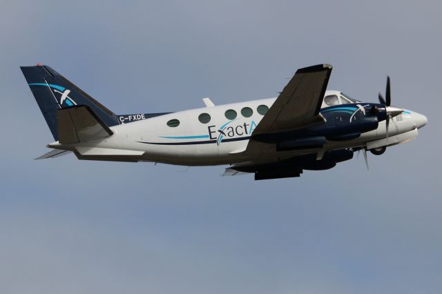 Beechcraft King Air 100 (C-FXDE) - Exact Air, 04/05/2024.