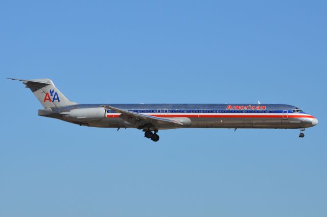 McDonnell Douglas MD-80 (N14551) - Founders Plaza at DFW Airport 01/18/2013