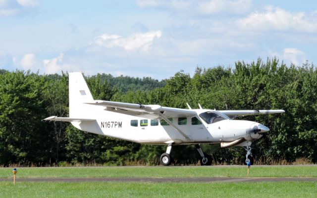 Cessna Caravan (N167PM) - This 1989 Cessna just dropped off numerous parachuters, summer 2018.