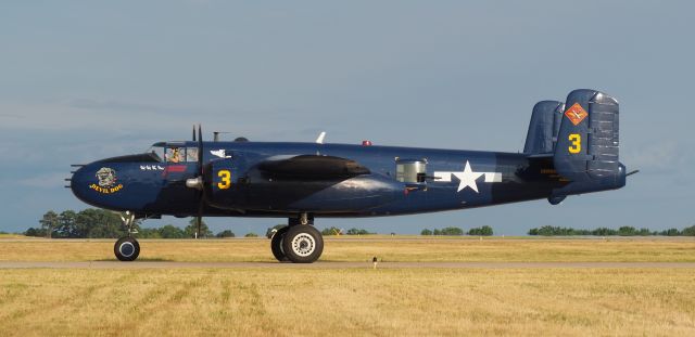 North American TB-25 Mitchell (N9643C) - "Devil Dog" Camp V Airshow, July 2022, Tyler, Texas.