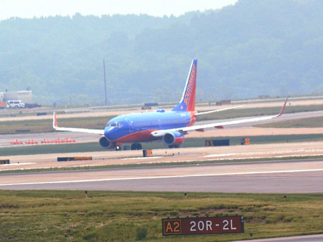 Boeing 737-700 (N245WN) - Holding Short 20C 5/19/2013