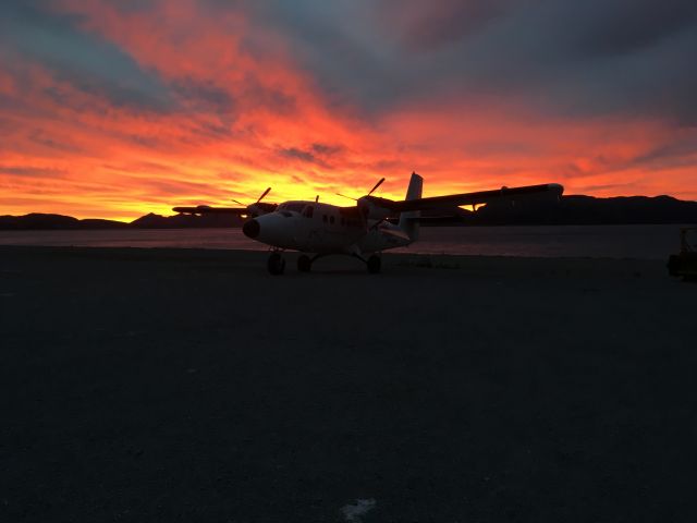 De Havilland Canada Twin Otter (C-FWLG) - Beautiful Early Morning Sunrise In Nain Labrador