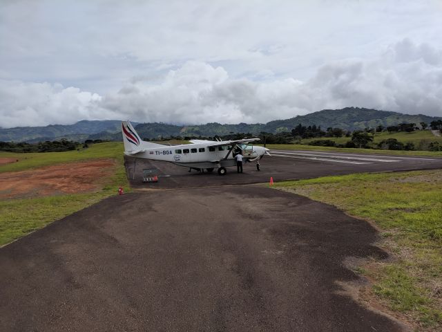 TI-BGA — - Standing at the end of the walkway from the airstrip.