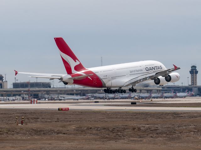 Airbus A380-800 (VH-OQK) - 3/7/2020