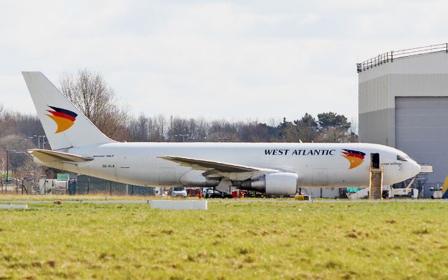 BOEING 767-200 (SE-RLA) - west atlantic b767-232 se-rla at shannon 24/3/18.