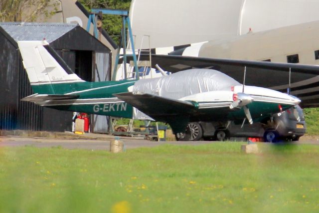 Beechcraft 55 Baron (G-EKTN) - Seen here on 11-Apr-24.