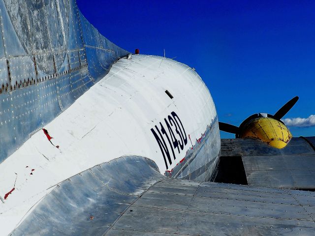 N143D — - January 9, 2023 at Holladay Aviation, KCRG, Jacksonville, Florida. Took a ground tour of Dan Gryder's DC-3 while attending AQP & Coffee event. 