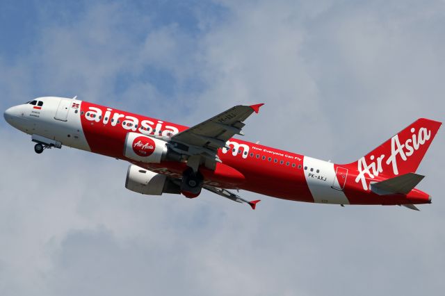 Airbus A320 (PK-AXJ)