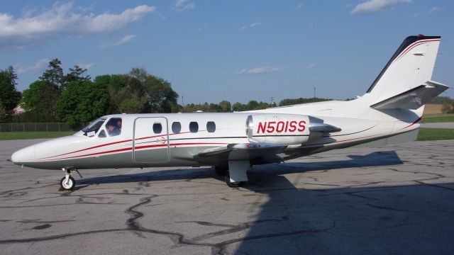 Cessna Citation 1SP (N501SS) - here to pick up a heart