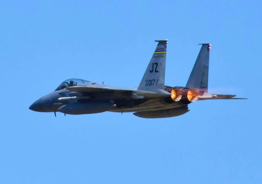 McDonnell Douglas F-15 Eagle — - USAF F-15 from NAS JRB at the North Shore Air Show, Hammond, LA 2021 