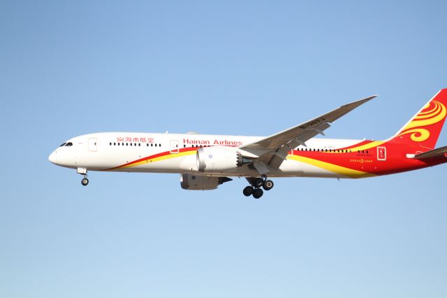 Boeing 787-9 Dreamliner (B-207J) - FINAL APPROACH 27 MMTJbr /SZX - MMMX - MMTJ - SZX