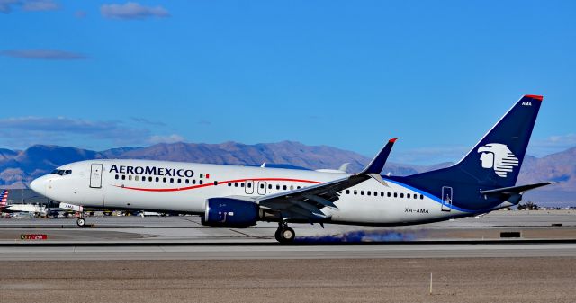 Boeing 737-800 (XA-AMA) - XA-AMA AeroMexico 2012 Boeing 737-852 (C/N 36700/4137) - Las Vegas - McCarran International Airport (LAS / KLAS)br /USA - Nevada December 2, 2016br /Photo: Tomás Del Coro