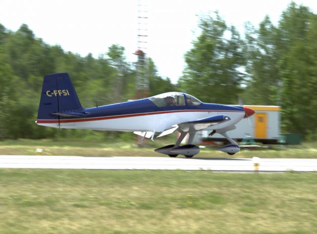 Vans RV-9 (C-FFSI) - Leaving Carp after the EAA Chapter 245 breakfast flyin