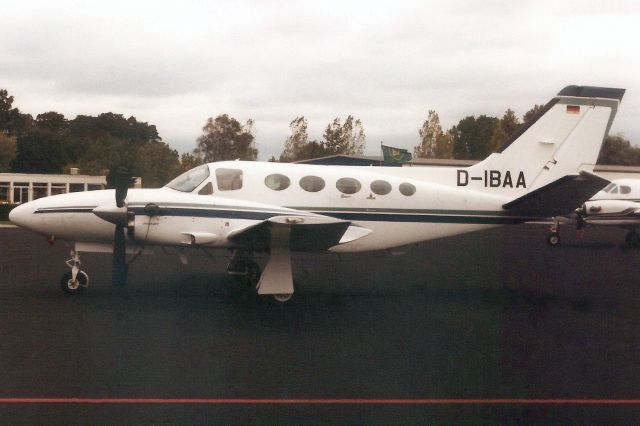 Cessna Conquest 1 (D-IBAA) - Seen here in Oct-91.br /br /Written off 24-Jan-96 at EDDV.