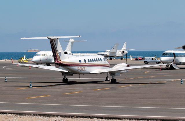 Beechcraft Super King Air 300 (F-GNOE) - ship CORSICA FERRIES from Nice to Bastia - corsica island