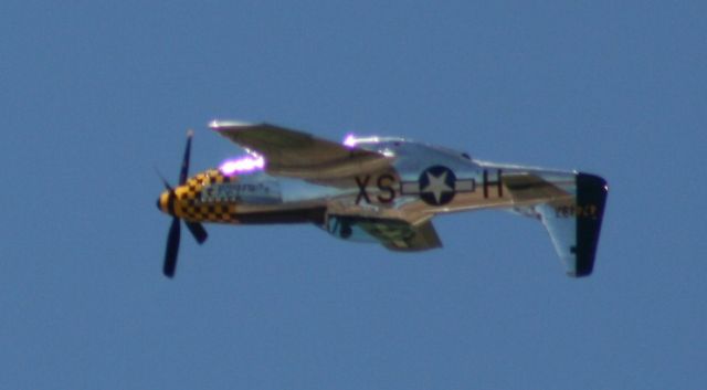 North American P-51 Mustang (N6320T) - P-51D Little Witch, Blue Thunder Airshow, 24 Jul 10