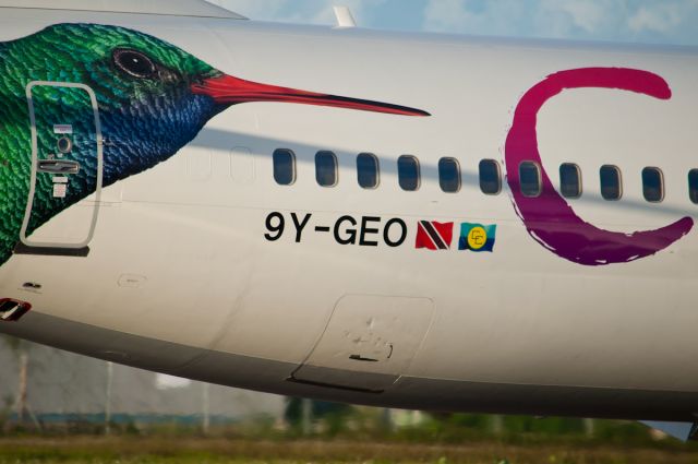 Boeing 737-800 (9Y-GEO)