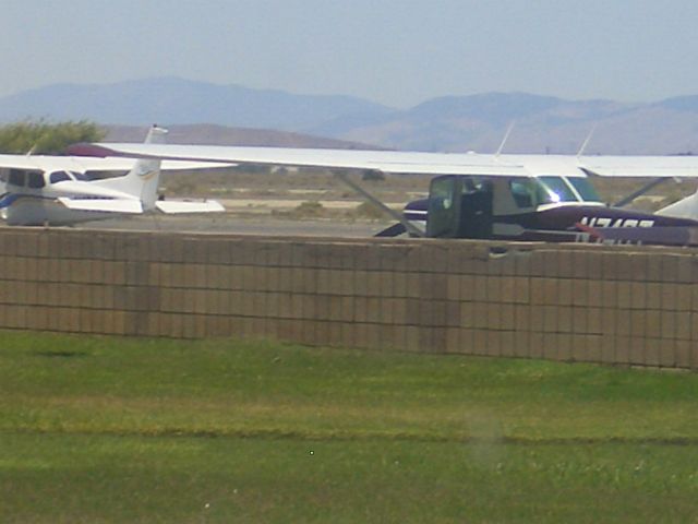 Cessna 152 (N74GT) - The 152 is Parked.