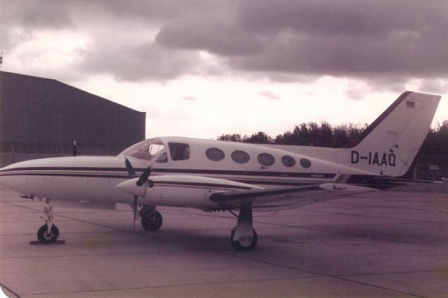 Cessna Chancellor (D-IAAQ) - Seen here in Nov-84.br /br /Reregistered PH-SWN 28-Feb-02.