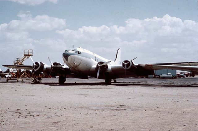 N19903 — - Former Pan American Boeing S-307 Stratoliner NC19903 at Falcon Field on May 7, 1971.