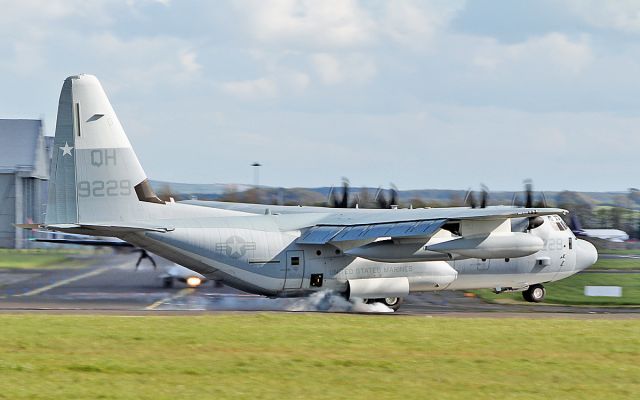 Lockheed C-130 Hercules (16-9229) - "ranger75" usmc kc-130j 169229 landing at shannon this evening 9/5/19.