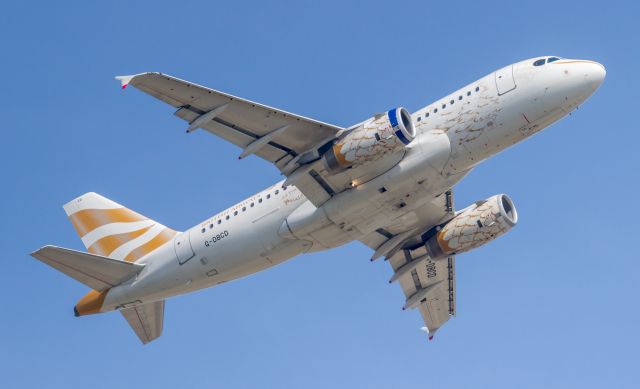 Airbus A319 (G-DBCD) - The Dove livery commemorating the 2012 Olympics