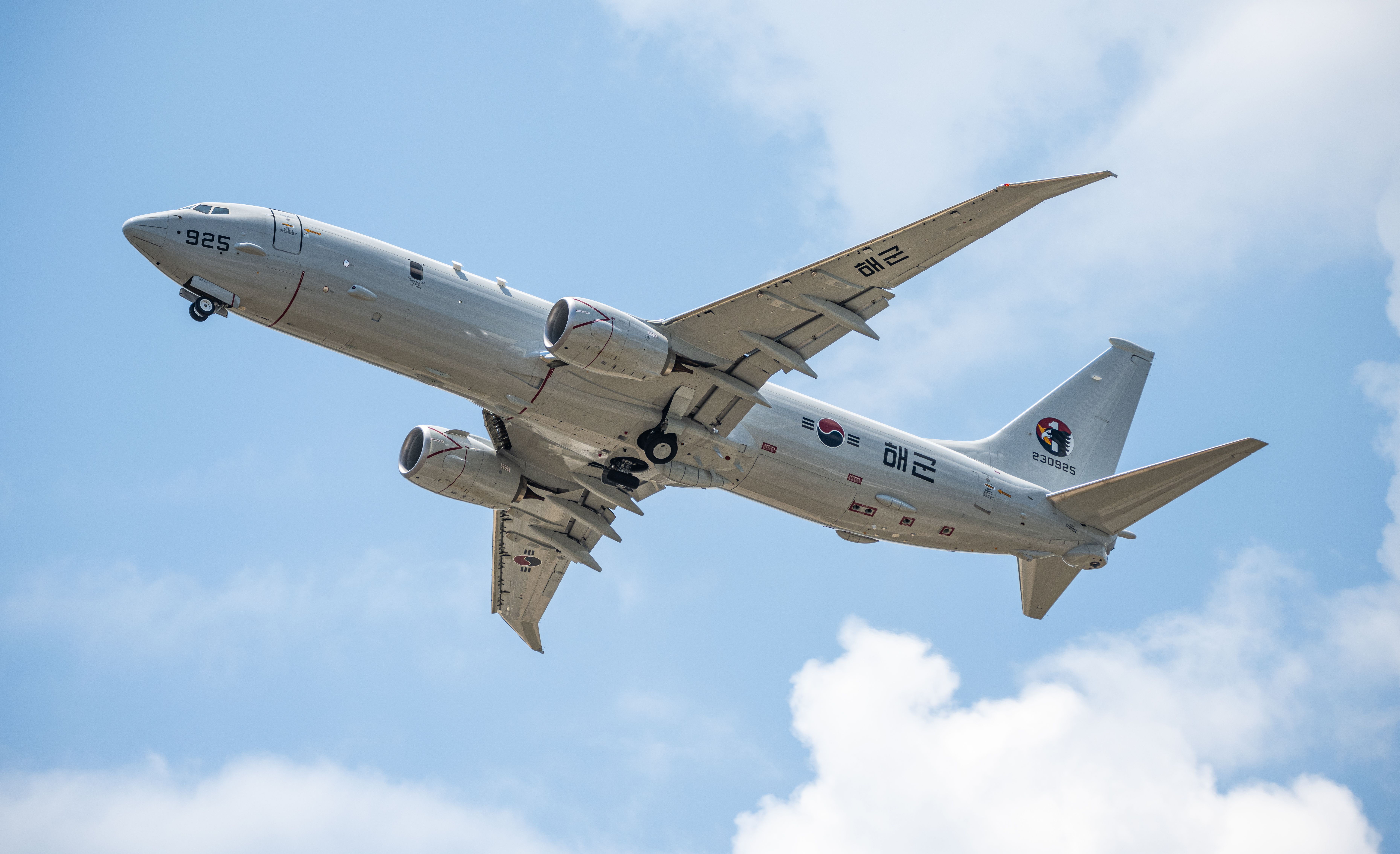 Boeing P-8 Poseidon (23-0925) - South Korea Navy P-8 at KCAE doing touch and goes