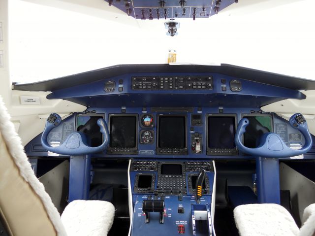 Fairchild Dornier 328JET (N328GT) - Close up cockpit shot !