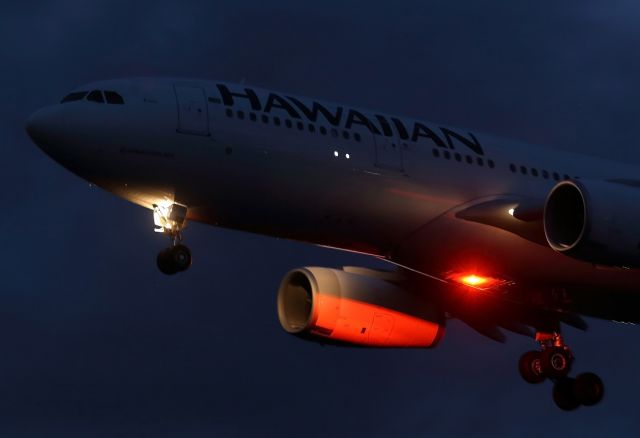 Airbus A330-200 — - On short finals.