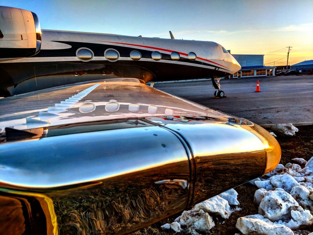 Gulfstream Aerospace Gulfstream IV (N396U) - Gulfstream IV at London Ontario Canada