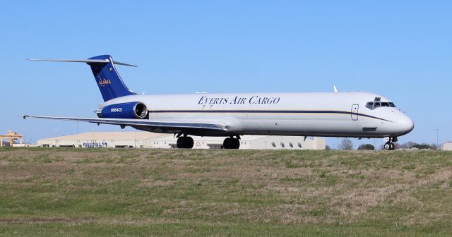 McDonnell Douglas MD-83 (N964CE) - An Everts Air Cargo McDonnell Douglas MD-83 (VTS9267) taxiing for takeoff at Carl T. Jones Field, Huntsville International Airport, AL - March 2, 2018.