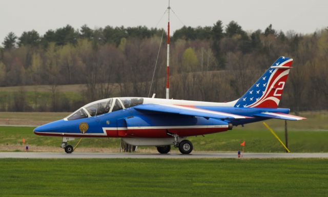 DASSAULT-BREGUET/DORNIER Alpha Jet (F-UHRF) - Nu 2 (46) of the Patrouille de France taxing with the group for there demonstration.