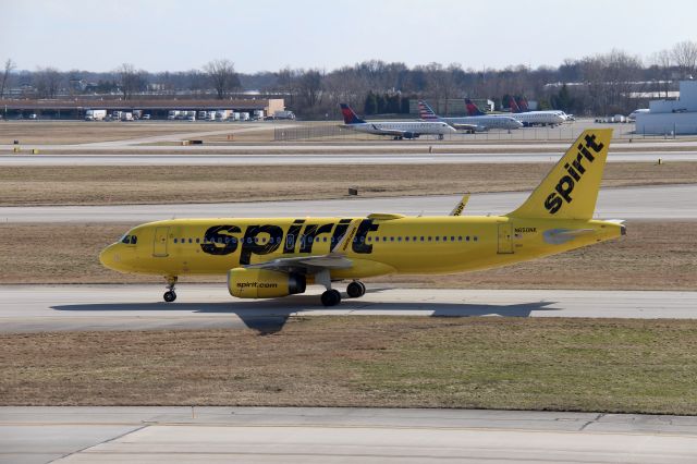 Airbus A320 (N650NK) - NK492 from FLL (March 4th, 2024)