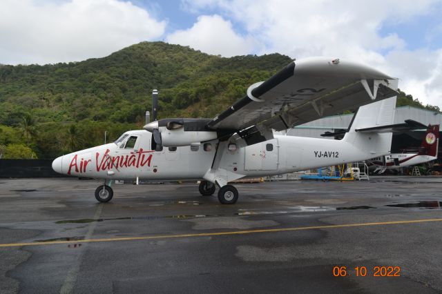 De Havilland Canada Twin Otter (YJ-AV12) - Arrived in Cairns Sept 2022; most likely for maintenance