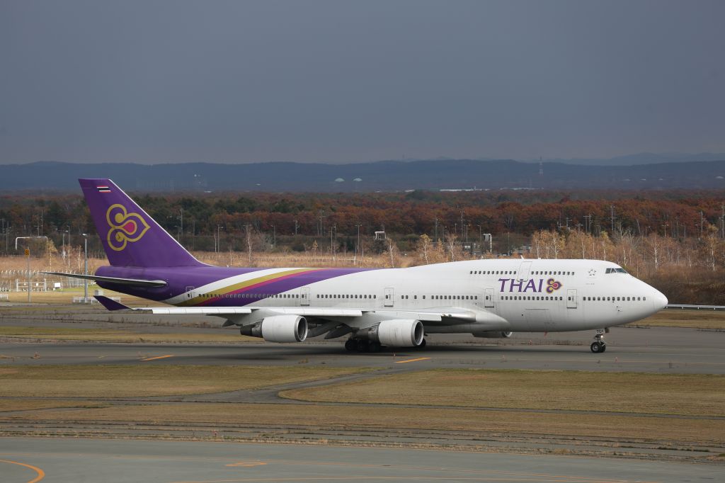 Boeing 747-400 (HS-TGY) - 23 October 2016:CTS-BKK.