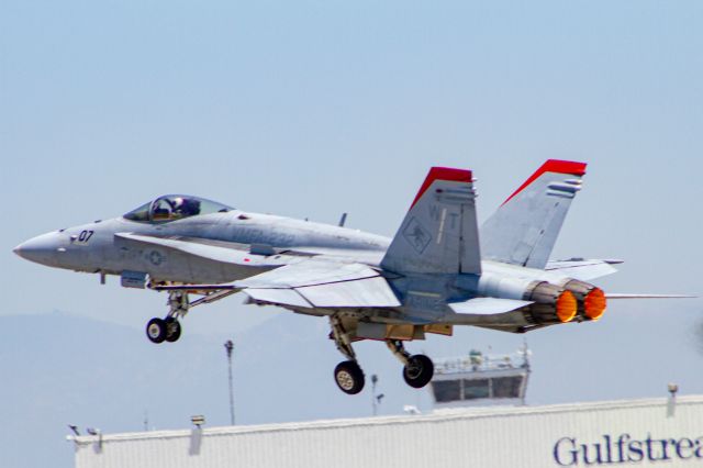 McDonnell Douglas FA-18 Hornet — - 2 F18s visited KLGB on 7/11/2020 