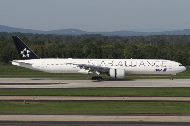 BOEING 777-300 (JA731A) - October 5, 2011 - landed at Washington Dulles