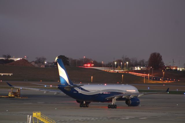 Airbus A330-300 (9H-TAJ) - Hi Fly A330-300 pushed back and ready to taxi for its flight to Brussels. 