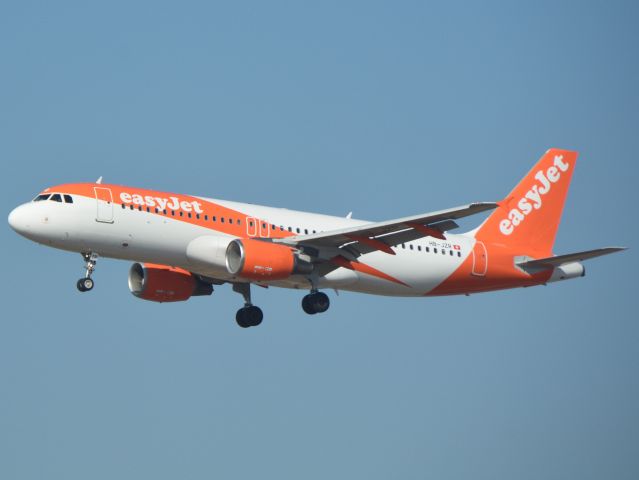 Airbus A320 (HB-JZR) - Kystvejen RWY22L