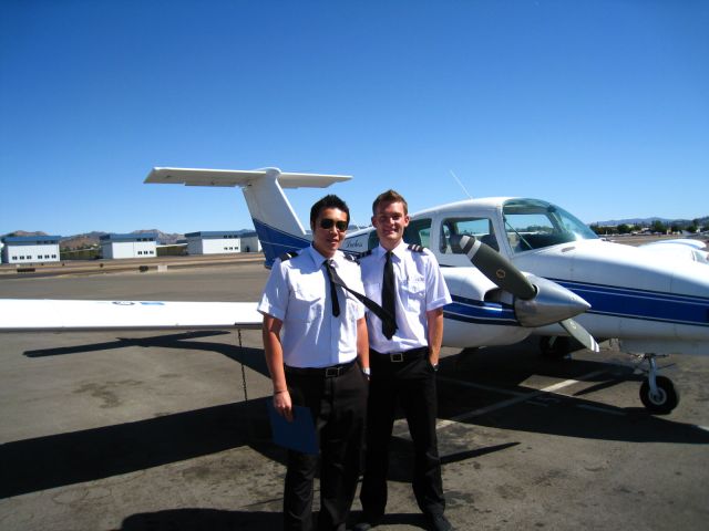 Beechcraft Duchess (N803FC) - SAA FLIGHT TRAINING