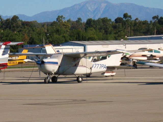 Cessna 206 Stationair (N777PA) - PARKED AT FULLERTON
