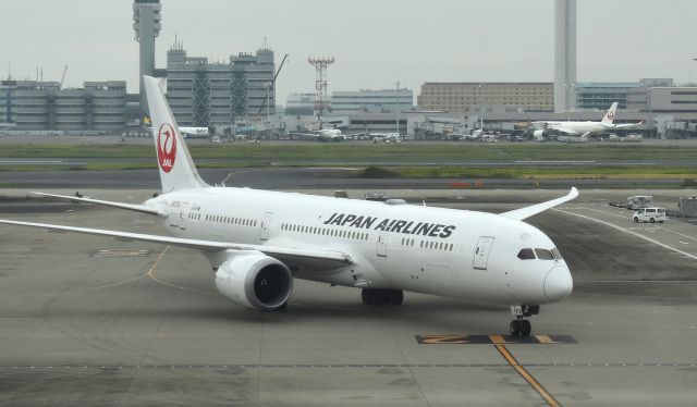 Boeing 787-9 Dreamliner (JA876J) - JAL 787-9 JA876J (msn 35430) at Haneda Airport on 18 October 2024.