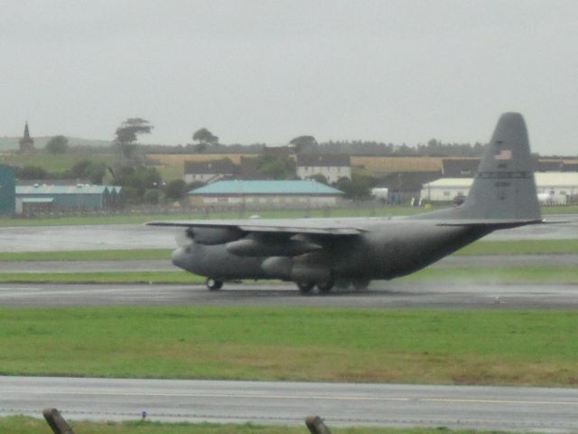 Lockheed C-130 Hercules — - USAF Landing 31