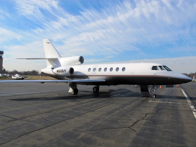 Dassault Falcon 50 (N50XY) - Very nice business jet.